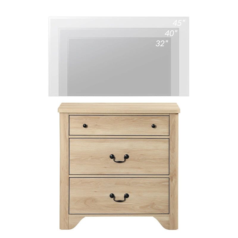 Buffet contemporain 4 étagères avec casier à vin — Blanc