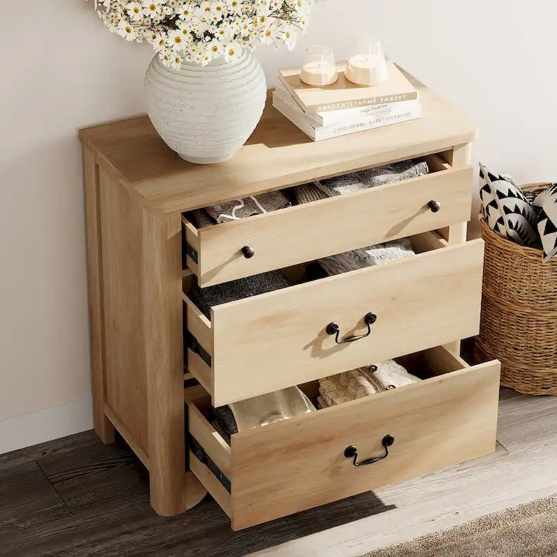 Buffet contemporain 4 étagères avec casier à vin — Blanc