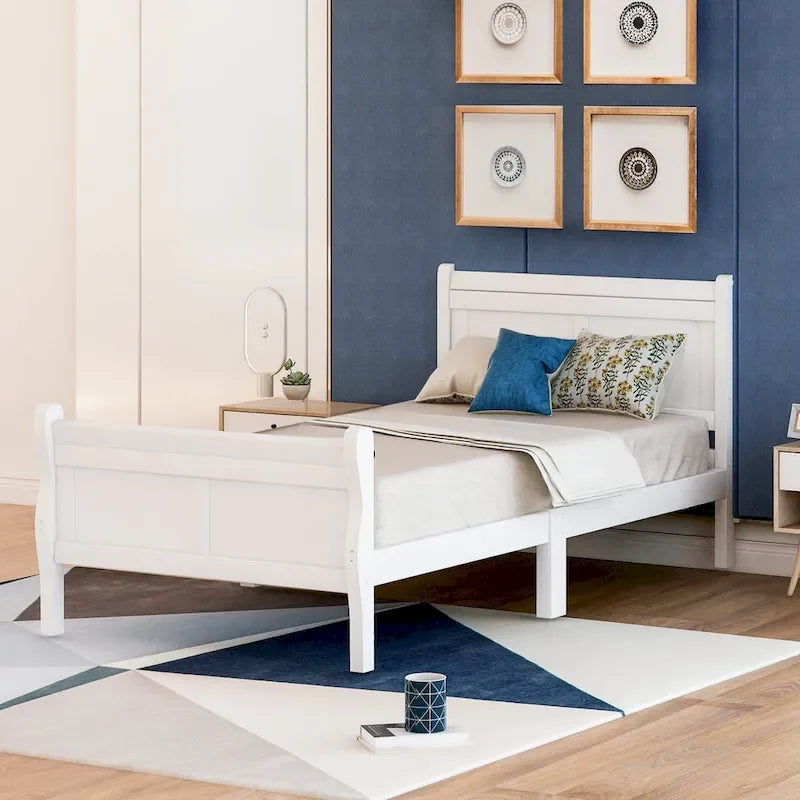 Pouf cube bohème tressé à la main de 45,7 cm — Chêne, blanc et expresso