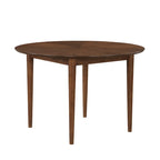 Ensemble de salle à manger rond 5 pièces de 119 cm