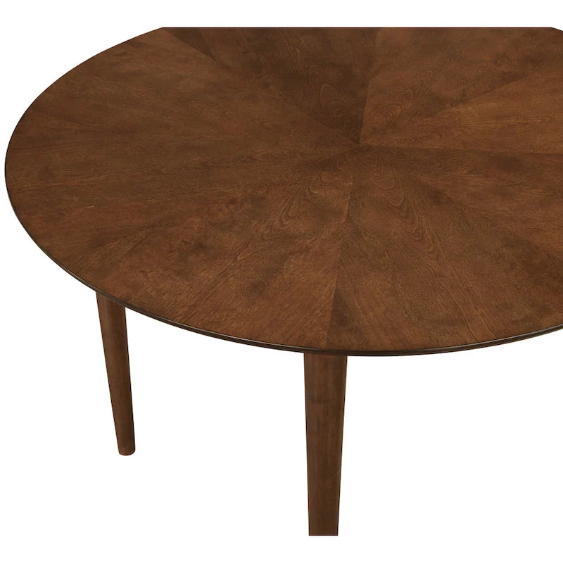 Ensemble de salle à manger rond 5 pièces de 119 cm