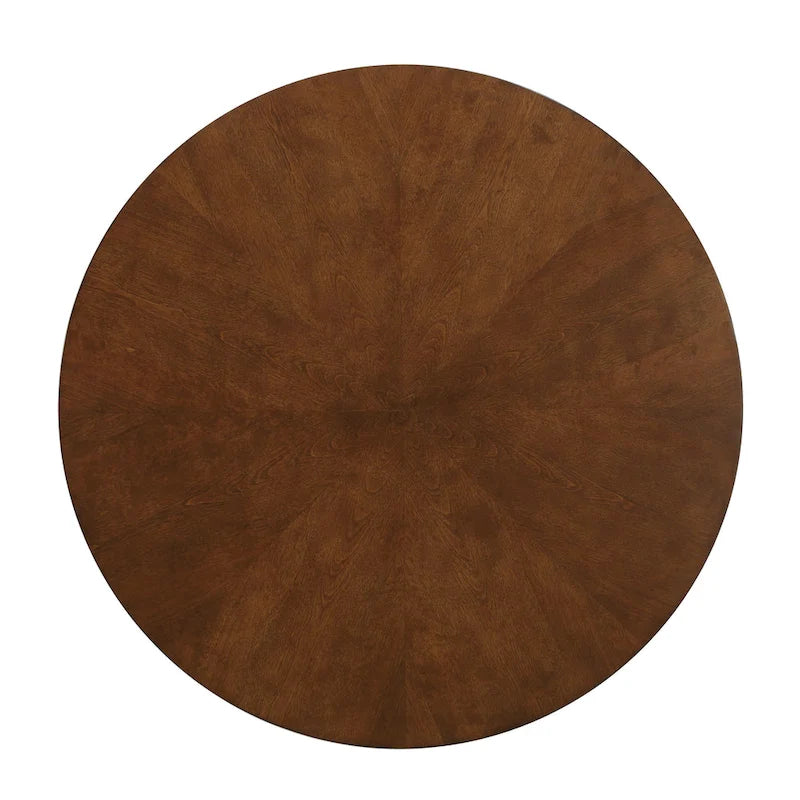 Ensemble de salle à manger rond 5 pièces de 119 cm