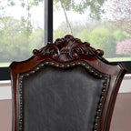Salle à manger extensible 7 pièces Traditionnel Cerise