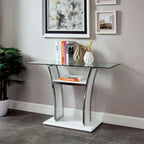 Bofi Modern 48-inch Metal 2-Shelf Sofa Table by Furniture of America