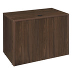 Bureau à piédestal simple de 42 po, Gris cendré