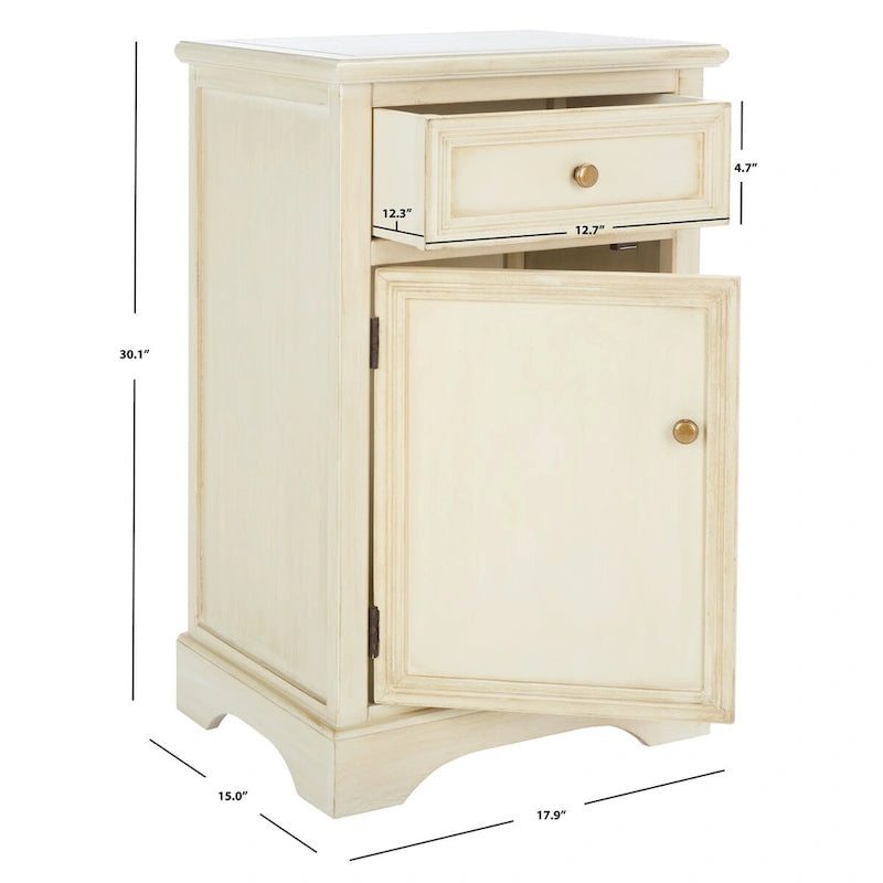 Table d'appoint - 17,9 x 15 x 30,1 - 18La x 15P x 30H