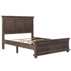Lit vintage en bois, style ville traditionnelle
