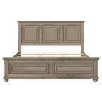 Lit vintage en bois, style ville traditionnelle