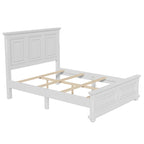Lit vintage en bois, style ville traditionnelle