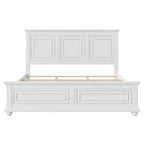 Lit vintage en bois, style ville traditionnelle
