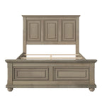 Lit vintage en bois, style ville traditionnelle