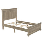 Lit vintage en bois, style ville traditionnelle