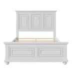 Lit vintage en bois, style ville traditionnelle
