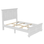 Lit vintage en bois, style ville traditionnelle