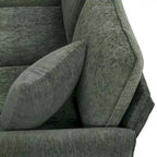 Canapé sectionnel convertible en L, canapé en chenille avec méridienne réversible pour salon, appartement