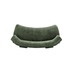 Canapé multi-places moderne en chenille, 2 pièces